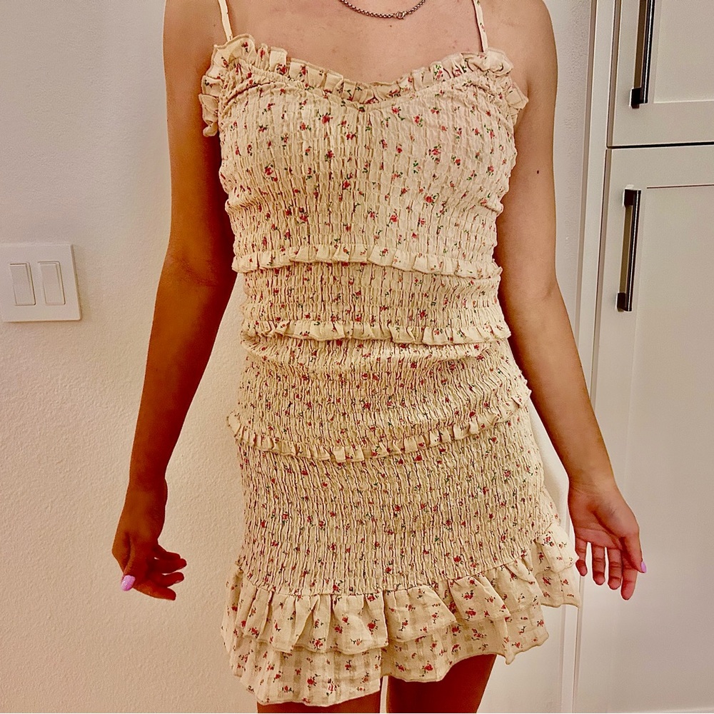 Women’s Nordstrom New and Worn Once Floral Mini Dress
